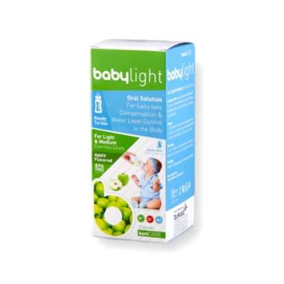 Picture of BABYLIGHT ORAL SOLUTION APPLE FLAVOR 250 ML