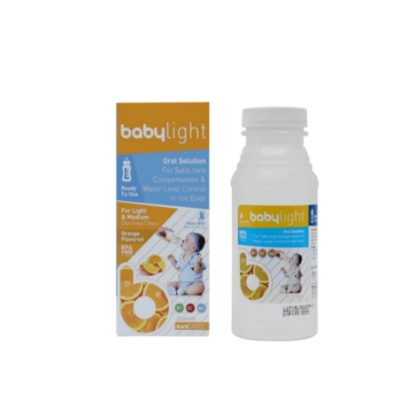 Picture of BABYLIGHT ORAL SOLUTION BANANA FLAVOR 250 ML