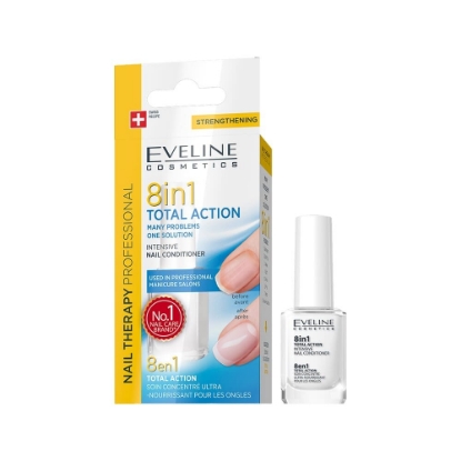 Picture of EVELINE NAIL THERAPY 8IN1 TOTAL ACTION 12ML