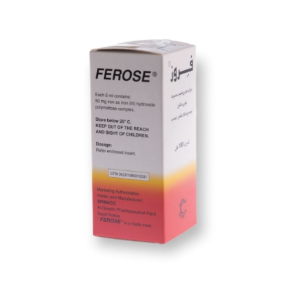 Picture of FEROSE SYRUP 100 ML
