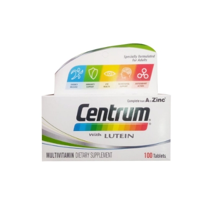 Picture of CENTRUM WITH LUTEIN 100 TABS
