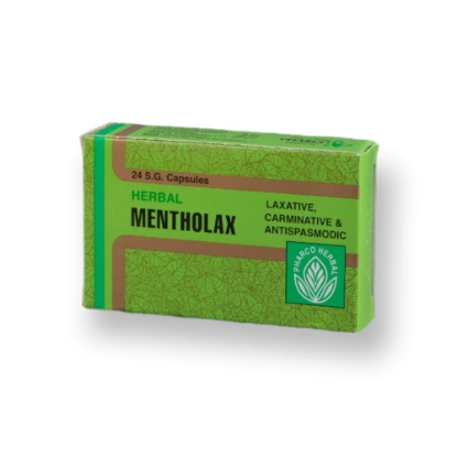 Picture of MENTHOLAX HERBAL CAPSULES 24'S