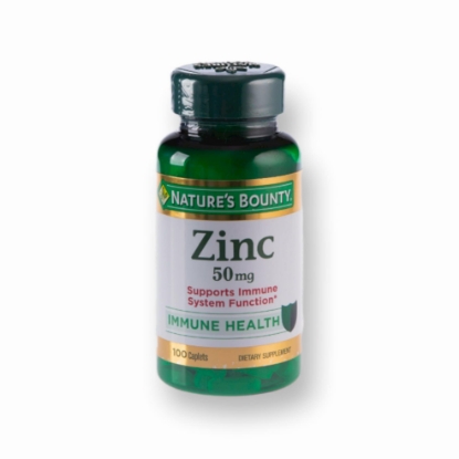 Picture of Nature's Bounty Zinc 50 mg  100 tablets 