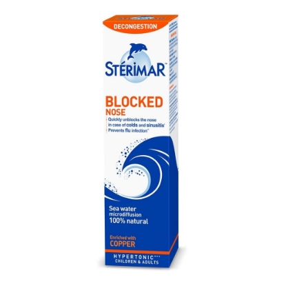 Picture of STERIMAR BLOCKED NOSE SPRAY 100 ML (ADULT)