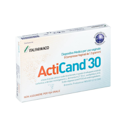 Picture of ACTICAND 30 PLUS2 VAG TAB 8'S