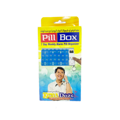 Picture of QWIK DOZE 7 DAY WEEKLY ALARM PILL BOX