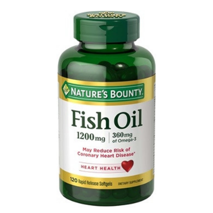 Picture of NATURE'S BOUNTY FISH OIL 1200 MG 60'S