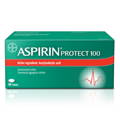 Picture of ASPIRIN PROTECT 100 MG 90 TAB