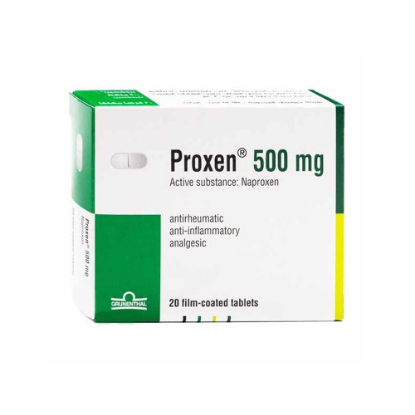 Picture of PROXEN 500 MG 20 TAB