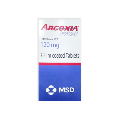 Picture of ARCOXIA 120 MG 7 TAB