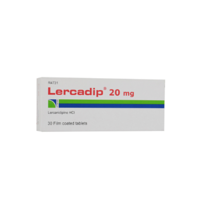 Picture of LERCADIP 20MG 30 TABS
