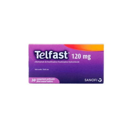 Picture of TELFAST 120 MG 30 TAB