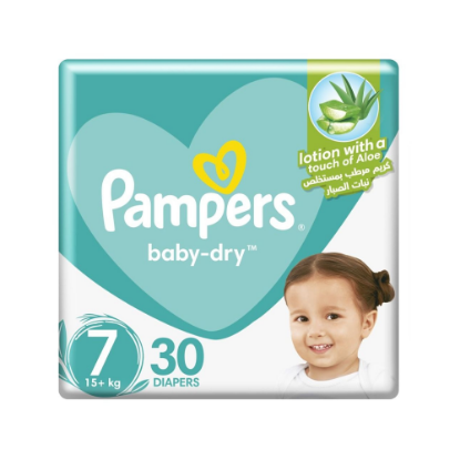 Picture of PAMPERS STAGE-7 (15KG +) 30