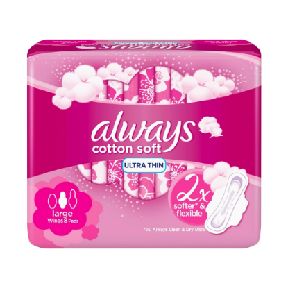 Picture of ALWAYS COTTONY SOFT ULTRA THIN 8'S