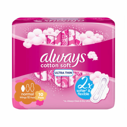 Picture of ALWAYS COTTONY SOFT ULTRA THIN 10'S