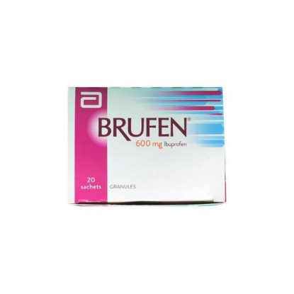 Picture of BRUFEN GRANULES 600 MG 20 SACHETS