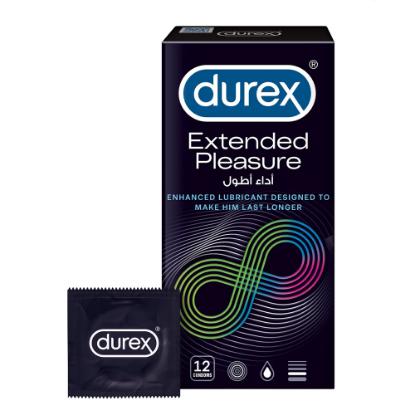 Picture of DUREX EXTENDED PLEASURE 12'