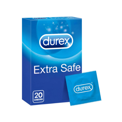 Picture of DUREX EXTRA SAFE CONDOMS 20'S