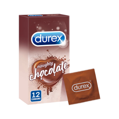 Picture of DUREX NAUGHTY CHOCOLATE 12'S