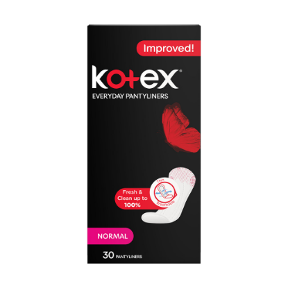 Picture of KOTEX EVRYDAY PANTYLINERS NORMAL 30'S