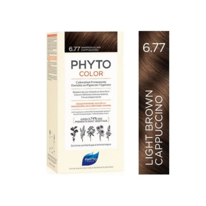 Picture of PHYTO COLOR NO-6.77 LIGHT BROWN CAPPUCCINO