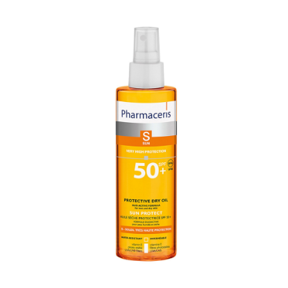 Picture of PHARMACERIS SUN PROTECT PROTECTIVE DRY OIL SPF-50+ SPRAY 200 ML