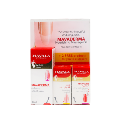 Picture of MAVALA MAVADERMA+CUTICLE OIL+MAVADRY KIT 90105