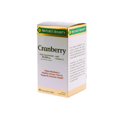 Nature's Bounty Cranberry 60 CAPS