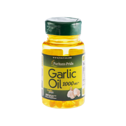 PURITAN'S PRIDE GARLIC OIL 1000MG 100 SOFTGEL CAPS  