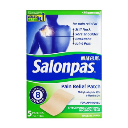 Picture of SALONPAS PAIN RELIEF PATCH 5'S