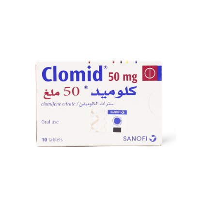 Picture of CLOMID 50 MG 10 TAB