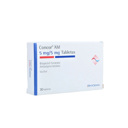 Picture of CONCOR AM 5 MG/5 MG 30 TAB