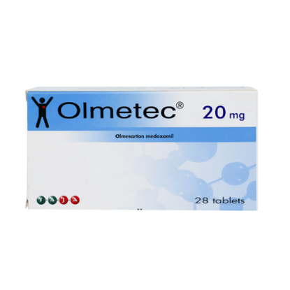 Picture of OLMETEC 20 MG 28'S TAB