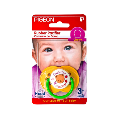 Picture of PIGEON RUBBER PACIFIER CHERRY