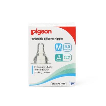 Picture of PIGEON SILICONE NIPPLE M/S