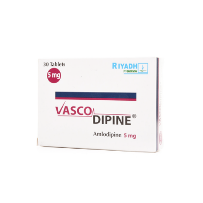 Picture of VASCODIPINE 5 MG 30'S TAB