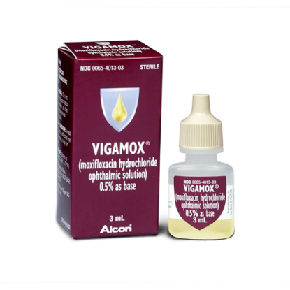 Vigamox Eye Drops 0.5% 5mL For Eye Infection