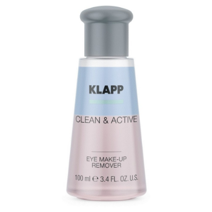 KLAPP CLEAN & ACTIVE EYE MAKE UP REMOVER 100ML