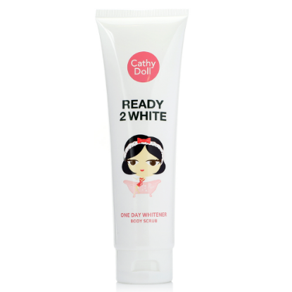 Picture of CATHY DOLL READY 2 WHITE ONE DAY WHITENER BODY SCRUB - 200G