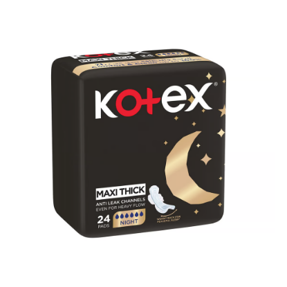 Picture of KOTEX MAXI THICK NIGHT PADS 24'S