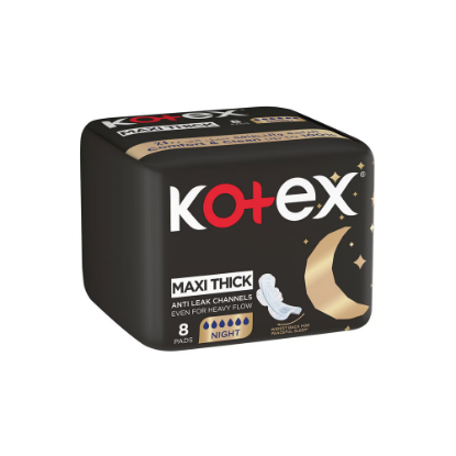 Picture of KOTEX MAXI THICK NIGHT PADS 8'S