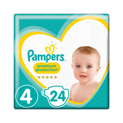 Picture of PAMPERS PREMIUM STAGE-4 (24'S)