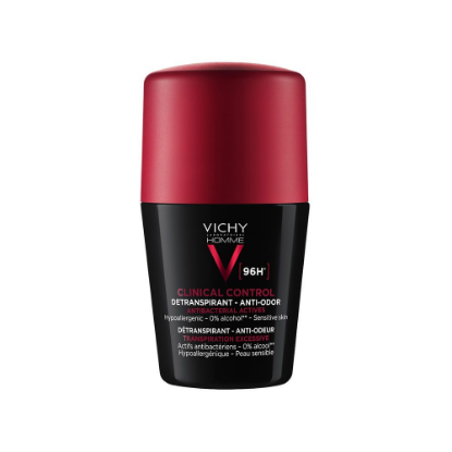 Vichy Homme Clinical Control 96HR Protection Anti-Perspirant Roll-on Deodorant 50mL