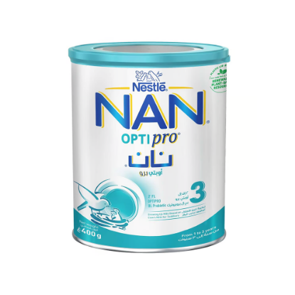 NAN OPTIPRO GROWING UP MILK FORMULA STAGE 3 400 G (FROM 1-3 YEARS)