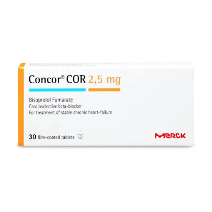 Concor-Cor 2.5 mg Tablet 30pcs