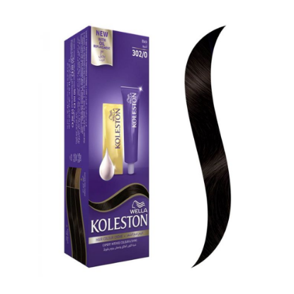 Koleston Hair Color Black 302/0