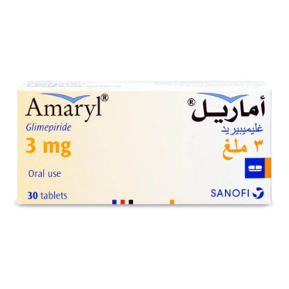 Amaryl 3 mg Tablet 30pcs