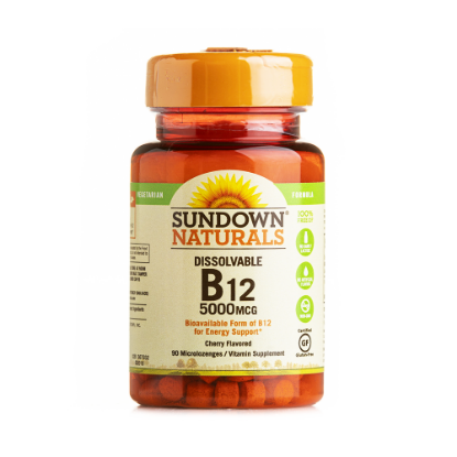 SUNDOWN B12 5000 MG 90'S