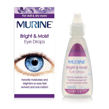 MURINE Bright & Moist Eye Drops 15ml