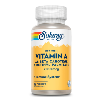 SOLARAY VITMIN-A 7500mg 60'S